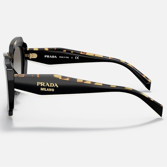 Prada Women\'s Black and Tortoise Sunglasses main image 7